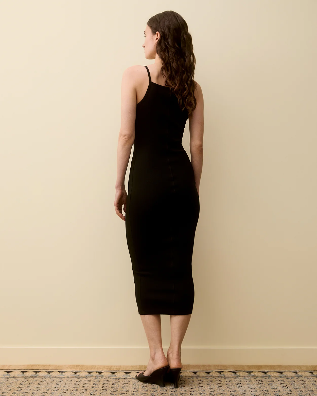 BIBI MIDI DRESS | Black - Image 3