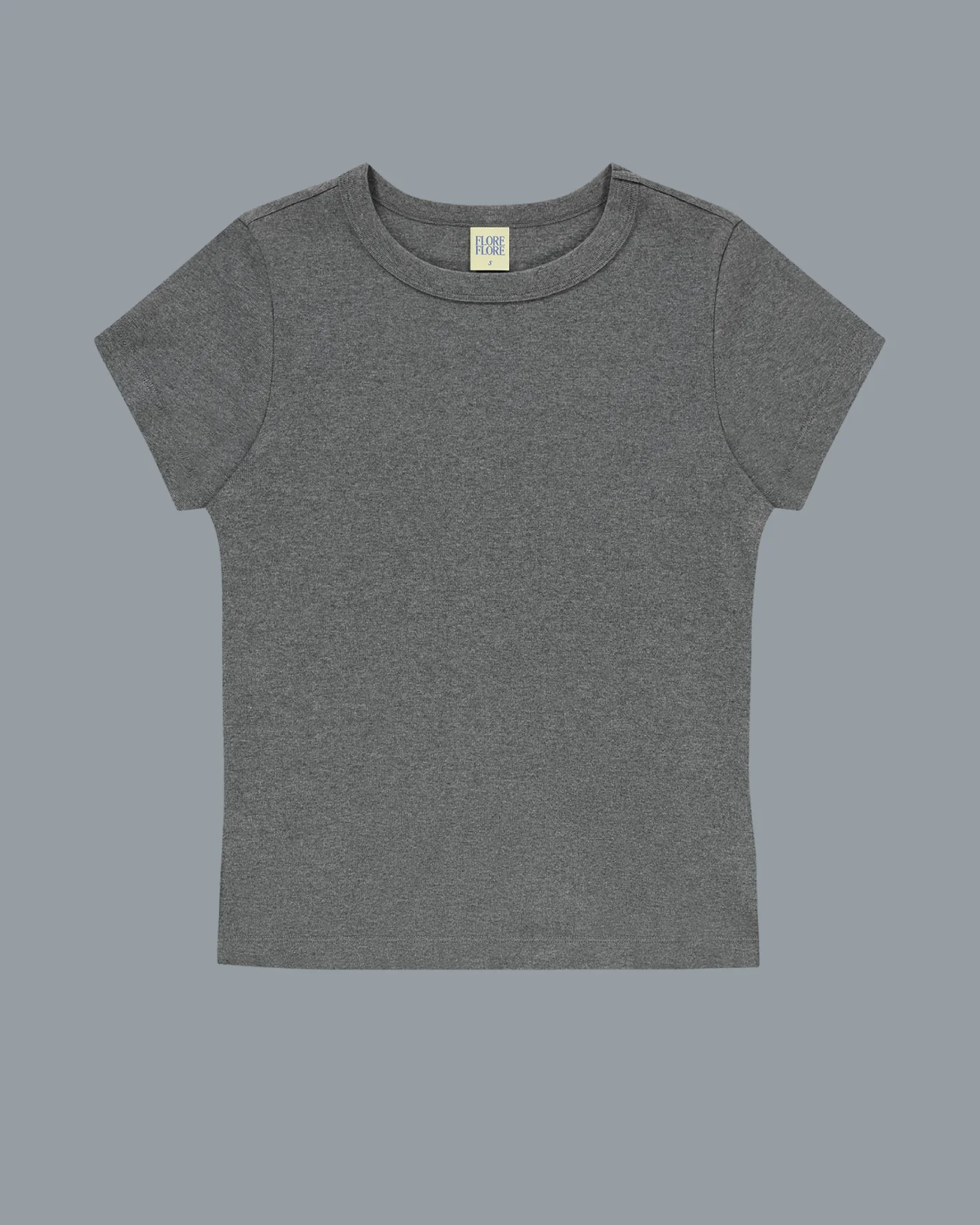 CAR BABY TEE | Melee Grey - Image 5