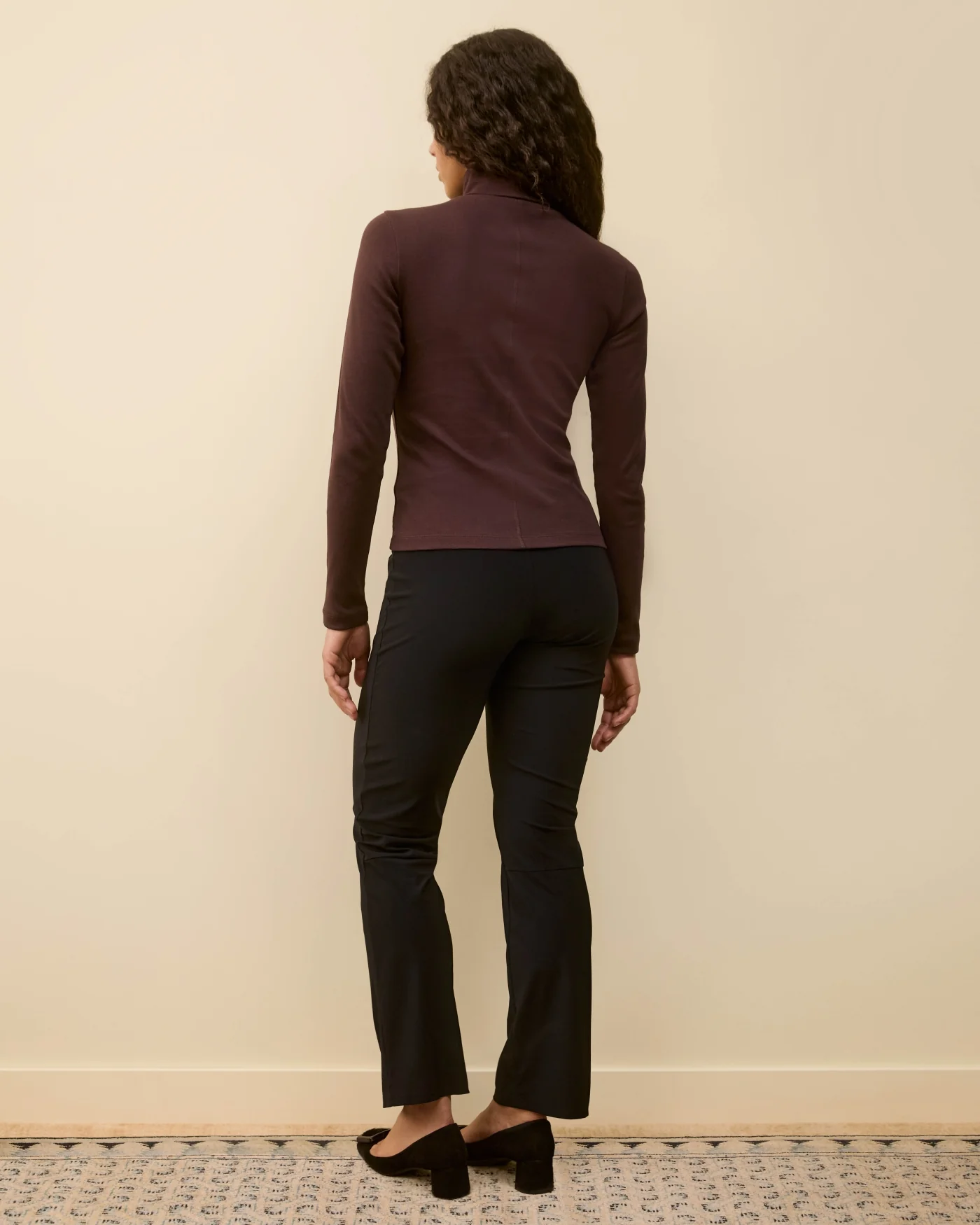 DINAH TURTLENECK | Choco Plum - Image 3