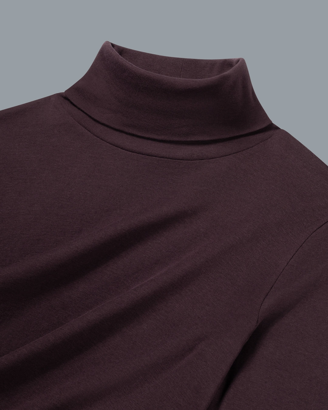 DINAH TURTLENECK | Choco Plum - Image 7