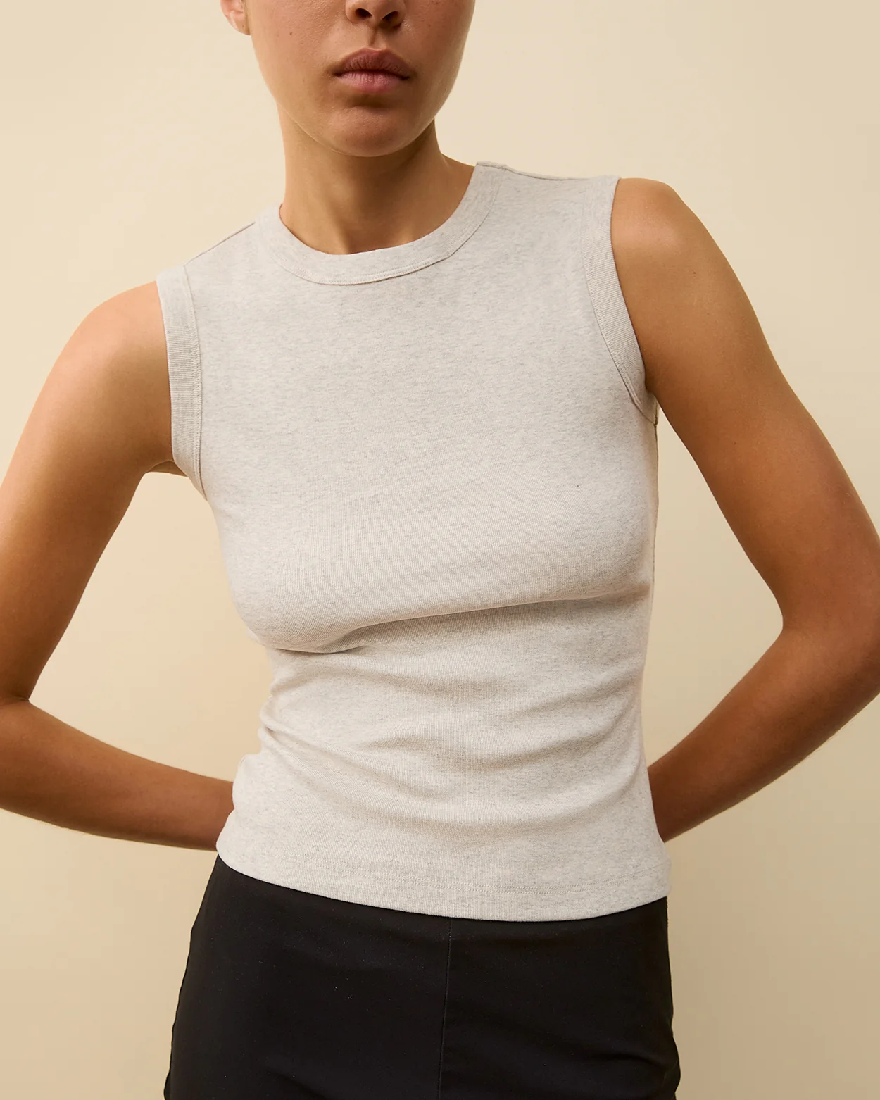 ESMÉ TANK | Heather Grey - Image 4