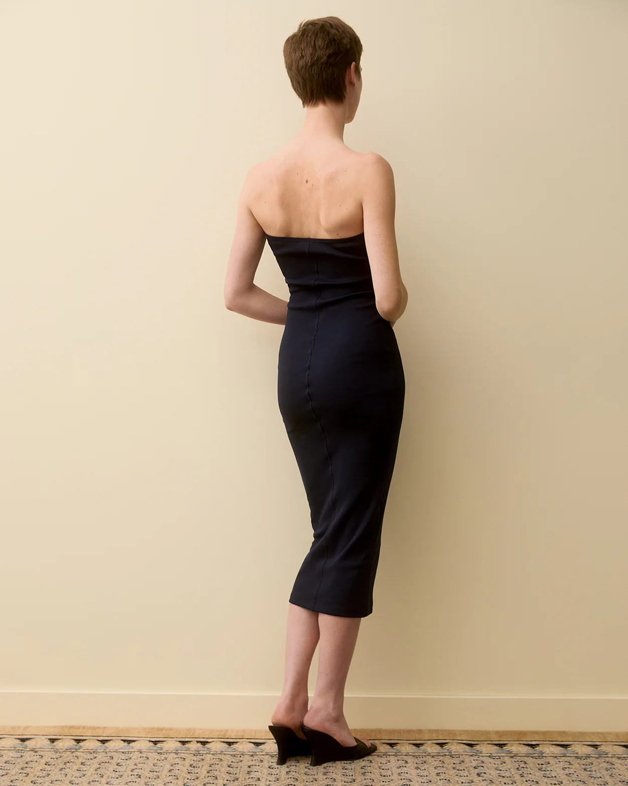 LIV DRESS | Navy - Image 3