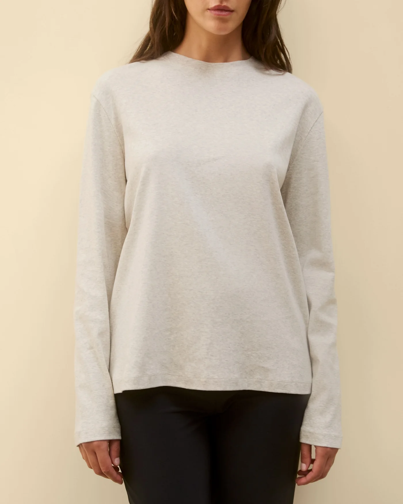 MAGGIE LONGSLEEVE | Heather Grey - Image 4