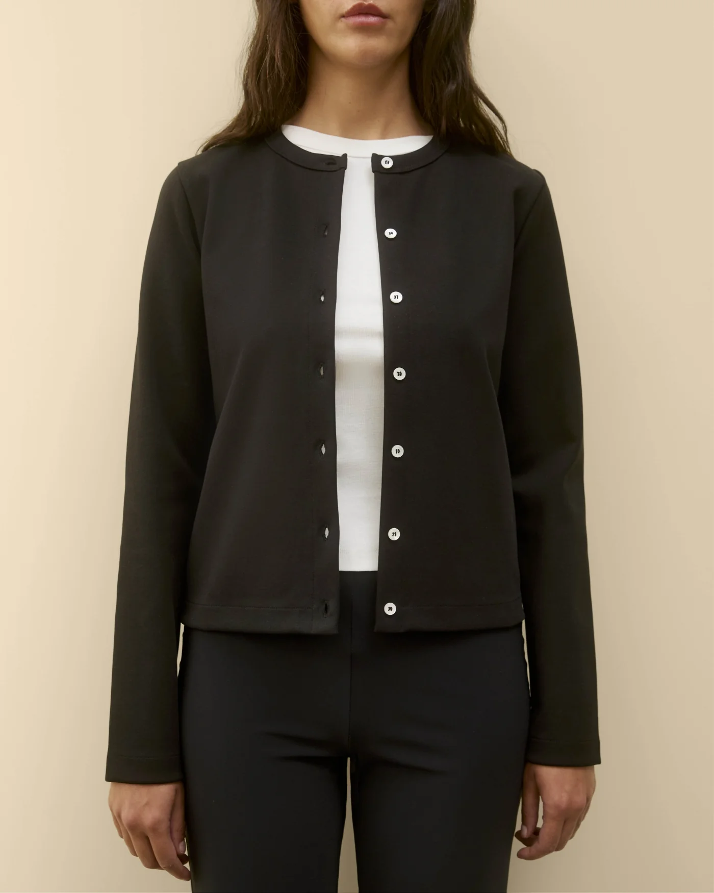 POPPY CARDIGAN | Black - Image 4