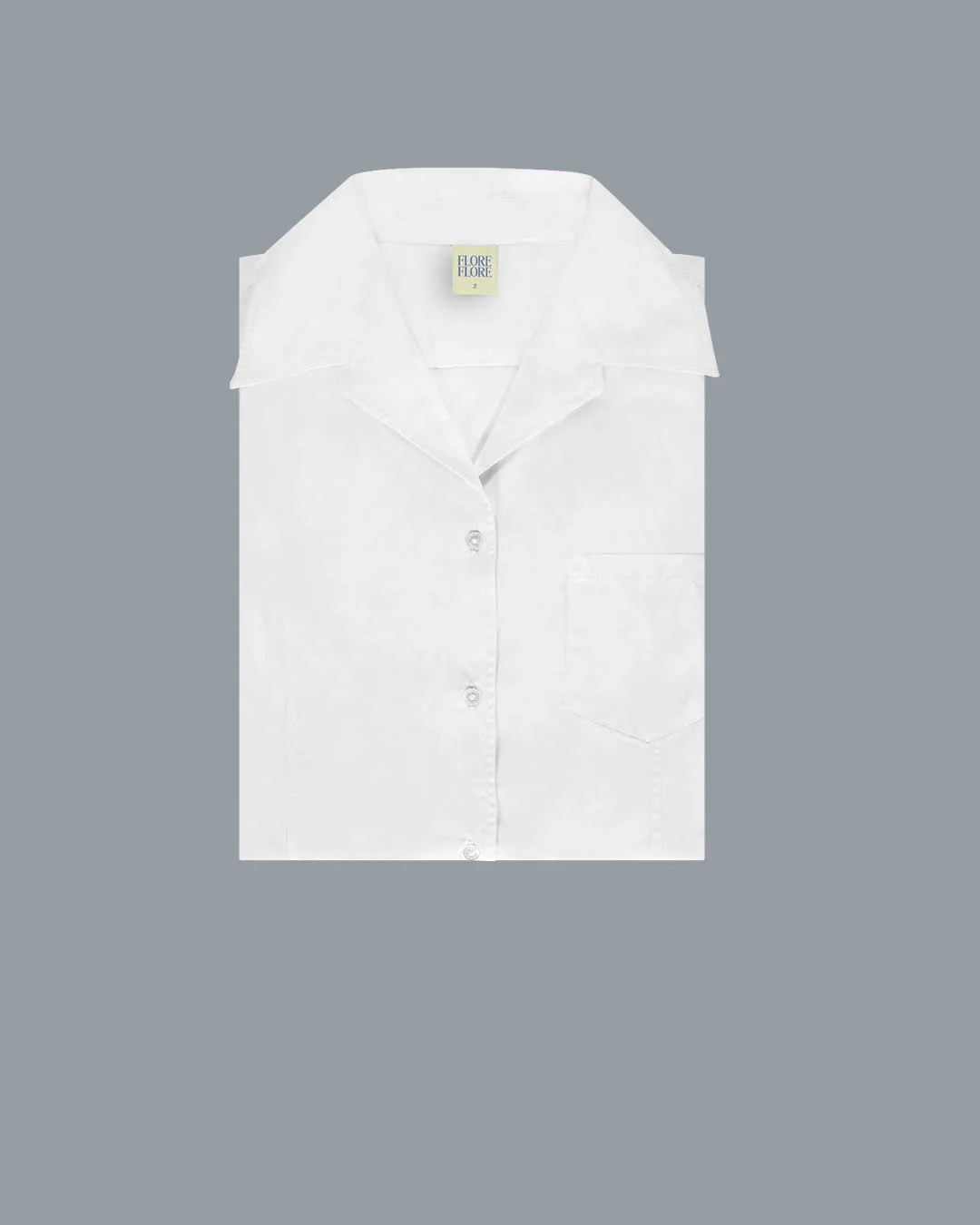 ROSIE SLEEVELESS SHIRT | White - Image 7